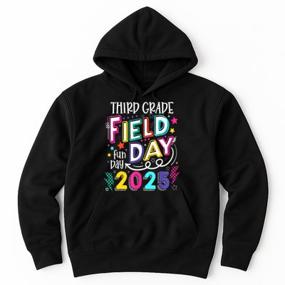 Third Grade Field Day Fun Day 2025 School Field Day Teacher Hoodie