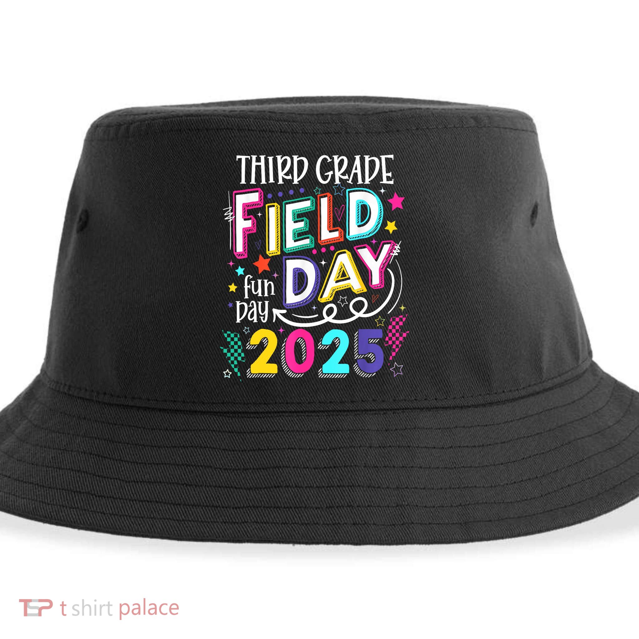 Third Grade Field Day Fun Day 2025 School Field Day Teacher Sustainable Bucket Hat