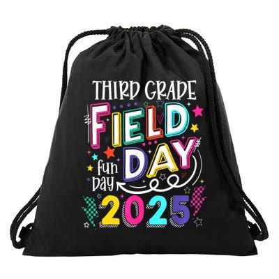 Third Grade Field Day Fun Day 2025 School Field Day Teacher Drawstring Bag