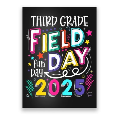 Third Grade Field Day Fun Day 2025 School Field Day Teacher Poster