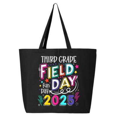 Third Grade Field Day Fun Day 2025 School Field Day Teacher 25L Jumbo Tote