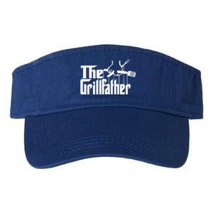 The Grillfather Funny Cool Bbq Grill Chef Gift Valucap Bio-Washed Visor