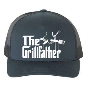 The Grillfather Funny Cool Bbq Grill Chef Gift Yupoong Adult 5-Panel Trucker Hat