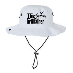 The Grillfather Funny Cool Bbq Grill Chef Gift Legacy Cool Fit Booney Bucket Hat