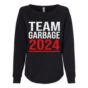 Team Garbage For Trump 2024 Elections 2024 Vote For Trump Womens California Wash Sweatshirt