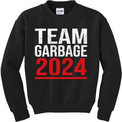 Team Garbage For Trump 2024 Elections 2024 Vote For Trump Kids Sweatshirt