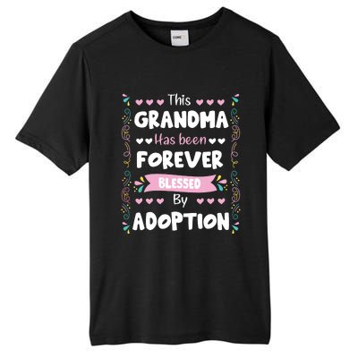 This Grandma Forever Blessed By Adoption Adopted Children Tall Fusion ChromaSoft Performance T-Shirt