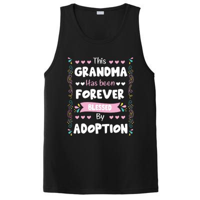 This Grandma Forever Blessed By Adoption Adopted Children PosiCharge Competitor Tank