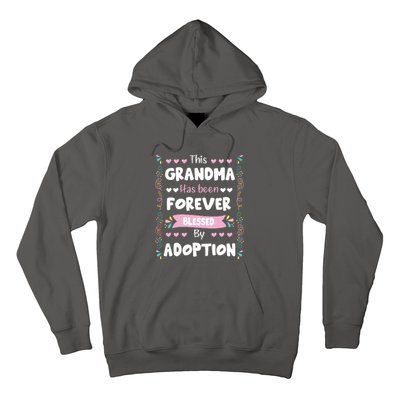 This Grandma Forever Blessed By Adoption Adopted Children Hoodie