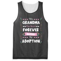 This Grandma Forever Blessed By Adoption Adopted Children Mesh Reversible Basketball Jersey Tank