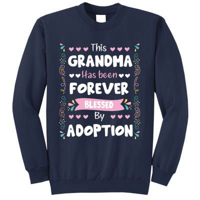 This Grandma Forever Blessed By Adoption Adopted Children Sweatshirt