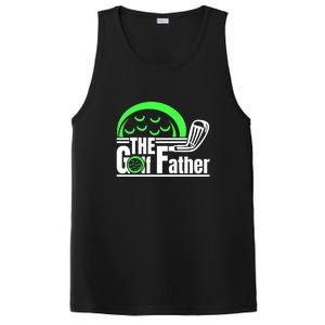 The Golf Father Gift For Dad Father's Day PosiCharge Competitor Tank