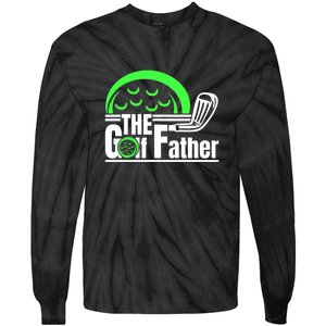 The Golf Father Gift For Dad Father's Day Tie-Dye Long Sleeve Shirt