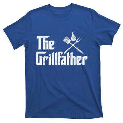 The Grillfather Funny Dad Bbq Gift T-Shirt