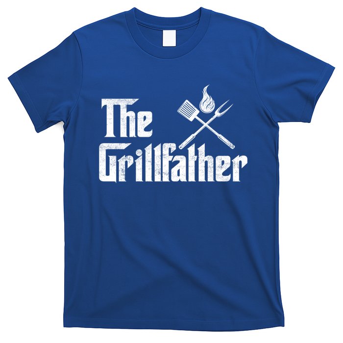 The Grillfather Funny Dad Bbq Gift T-Shirt