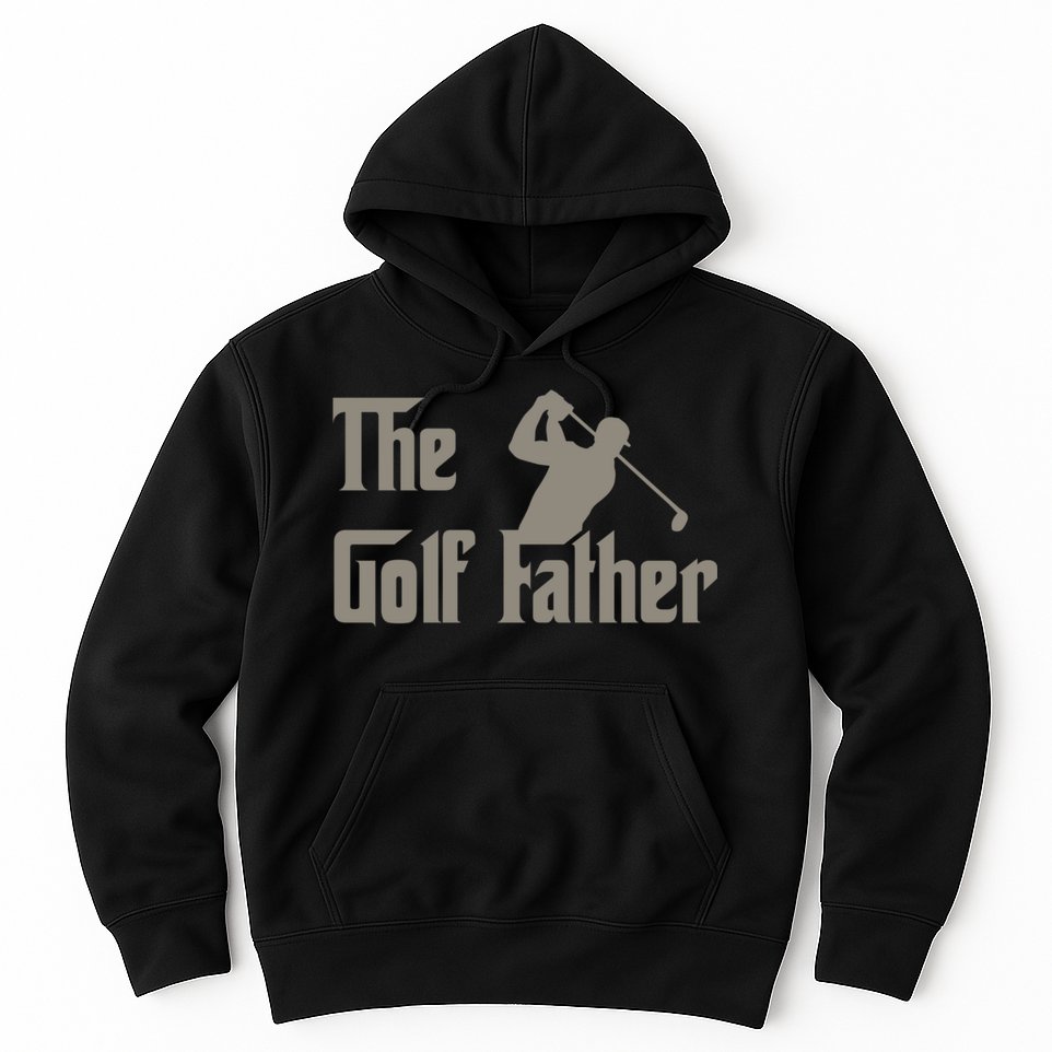 The Golf Father Funny Golfing For Golfer Fathers Hoodie