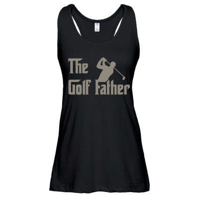 The Golf Father Funny Golfing For Golfer Fathers Ladies Essential Flowy Tank