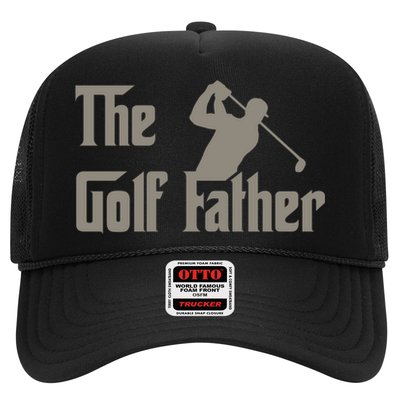 The Golf Father Funny Golfing For Golfer Fathers Trucker Hat