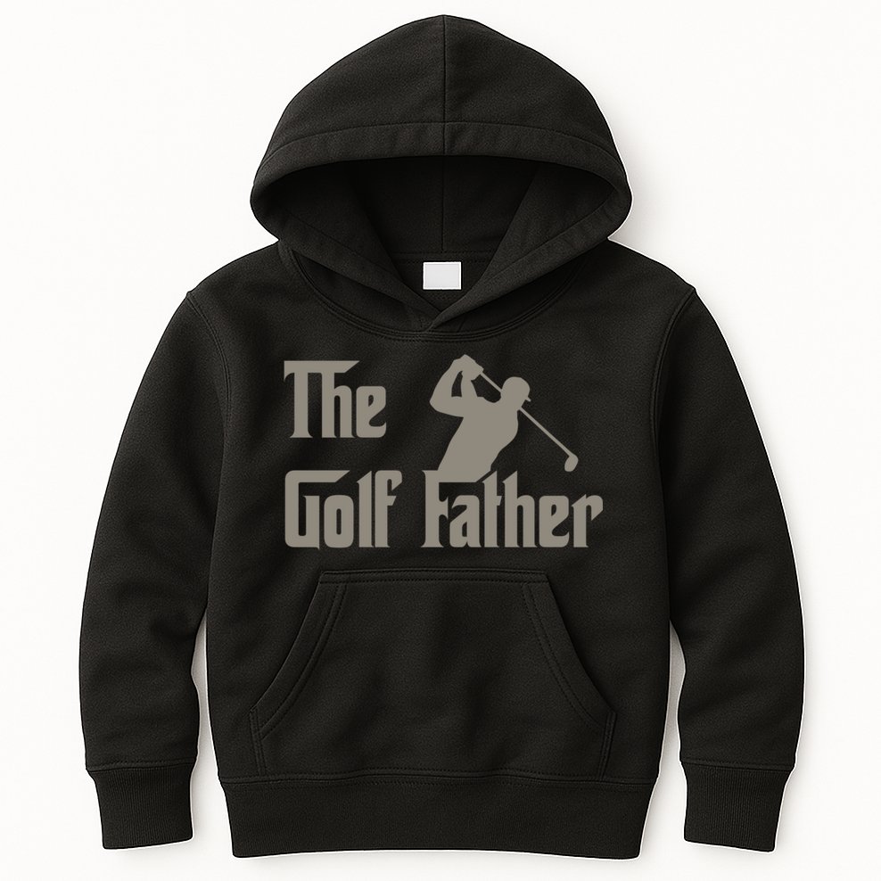 The Golf Father Funny Golfing For Golfer Fathers Kids Hoodie
