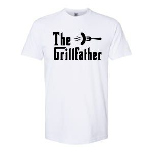 The Grillfather Funny Dad Grandpa Barbecue Grilling Gift Softstyle CVC T-Shirt