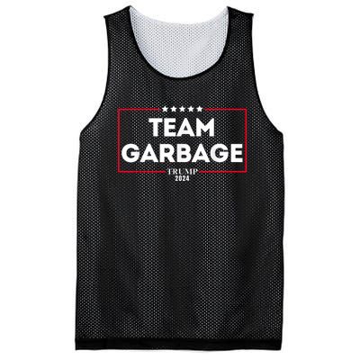 Team Garbage For Trump 2024 Mesh Reversible Basketball Jersey Tank