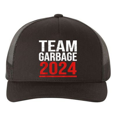 Team Garbage For Trump 2024 Elections 2024 Vote For Trump Yupoong Adult 5-Panel Trucker Hat