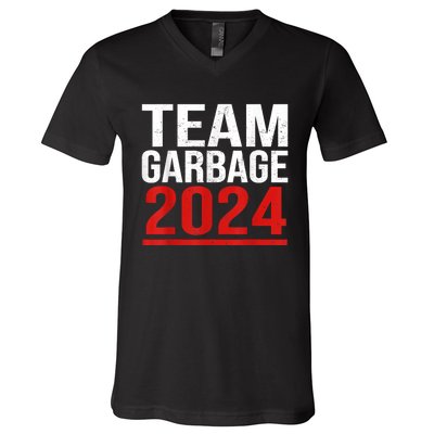 Team Garbage For Trump 2024 Elections 2024 Vote For Trump V-Neck T-Shirt