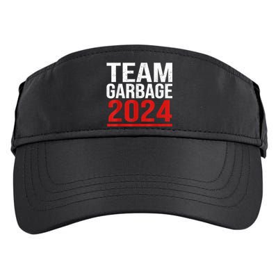 Team Garbage For Trump 2024 Elections 2024 Vote For Trump Adult Drive Performance Visor