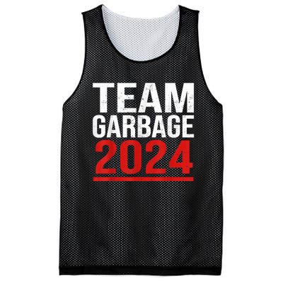 Team Garbage For Trump 2024 Elections 2024 Vote For Trump Mesh Reversible Basketball Jersey Tank