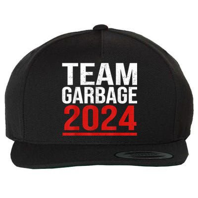 Team Garbage For Trump 2024 Elections 2024 Vote For Trump Wool Snapback Cap