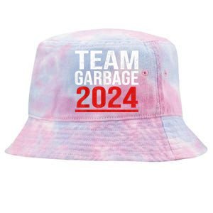 Team Garbage For Trump 2024 Elections 2024 Vote For Trump Tie-Dyed Bucket Hat