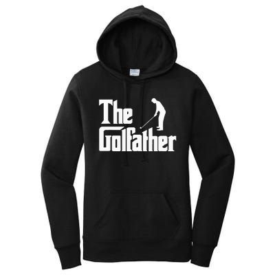 The Golfather Funny Xmas Golf Gift For Golfers Women's Pullover Hoodie