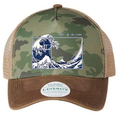 The Great Fibonaccis Waves Legacy Tie Dye Trucker Hat