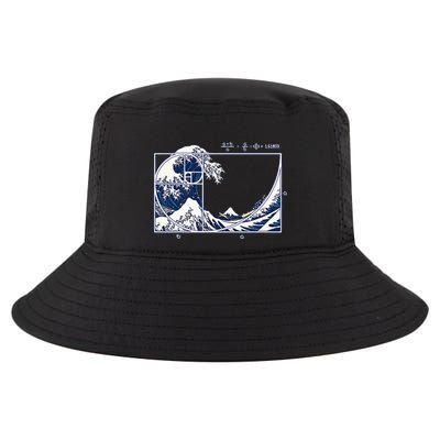 The Great Fibonaccis Waves Cool Comfort Performance Bucket Hat