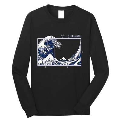The Great Fibonaccis Waves Long Sleeve Shirt