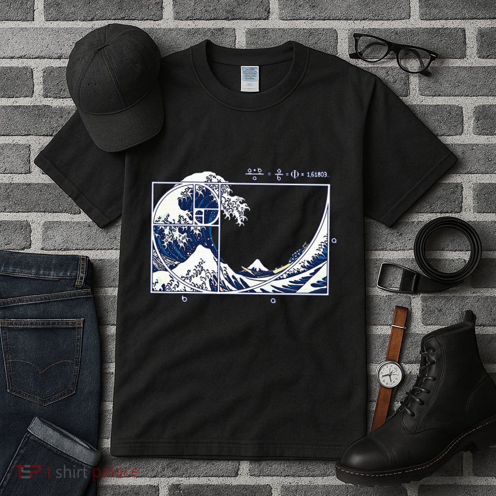 The Great Fibonaccis Waves Tall T-Shirt