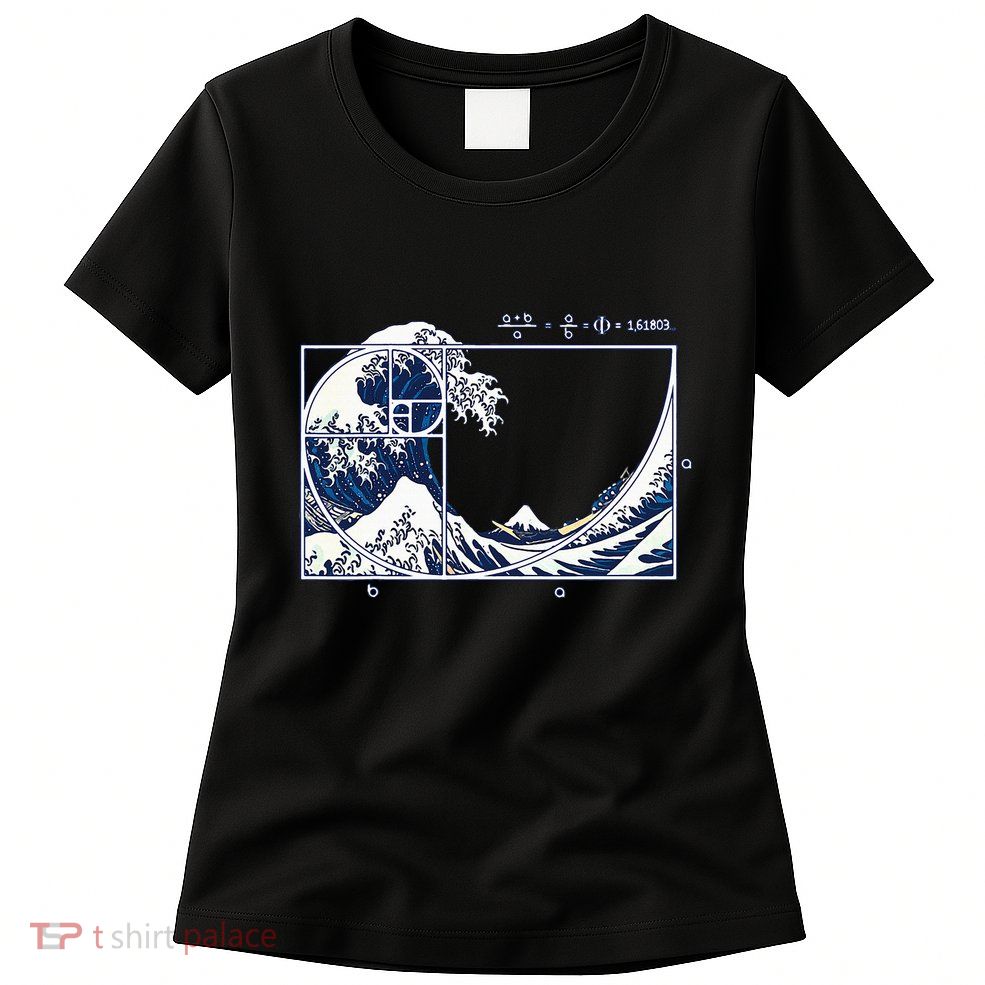 The Great Fibonaccis Waves Womens T-Shirt