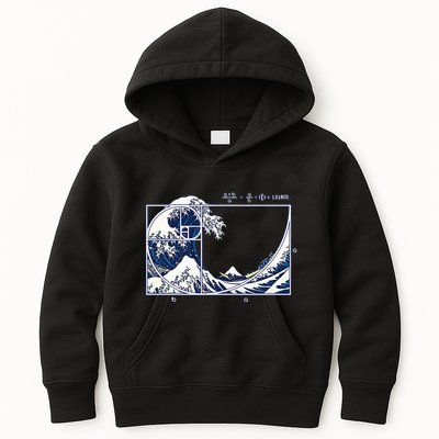 The Great Fibonaccis Waves Kids Hoodie
