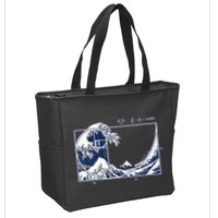The Great Fibonaccis Waves Zip Tote Bag