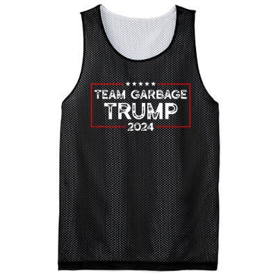 Team Garbage For Trump 2024 Elections 2024 Vote For Trump Mesh Reversible Basketball Jersey Tank