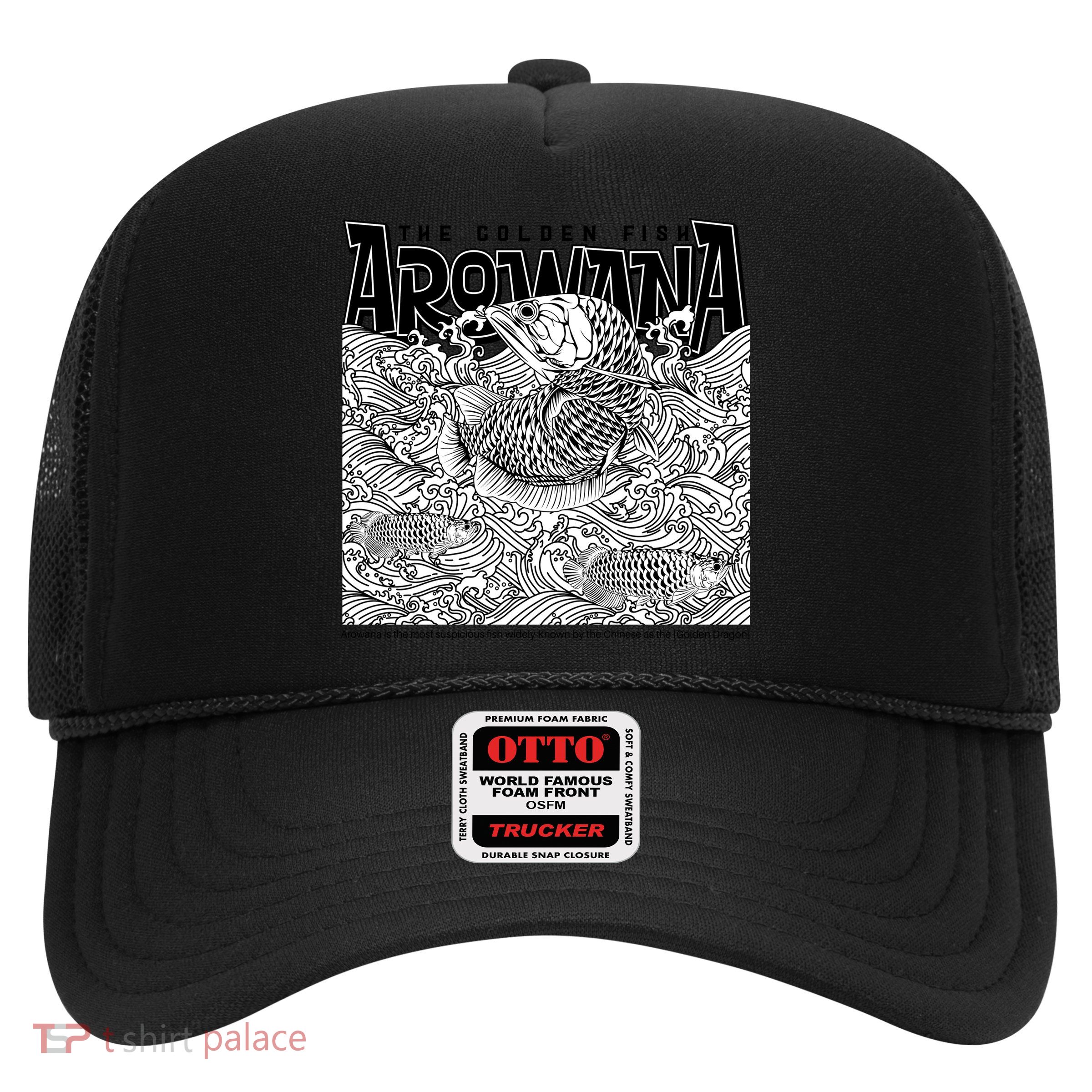 The Golden Fish Arowana Trucker Hat