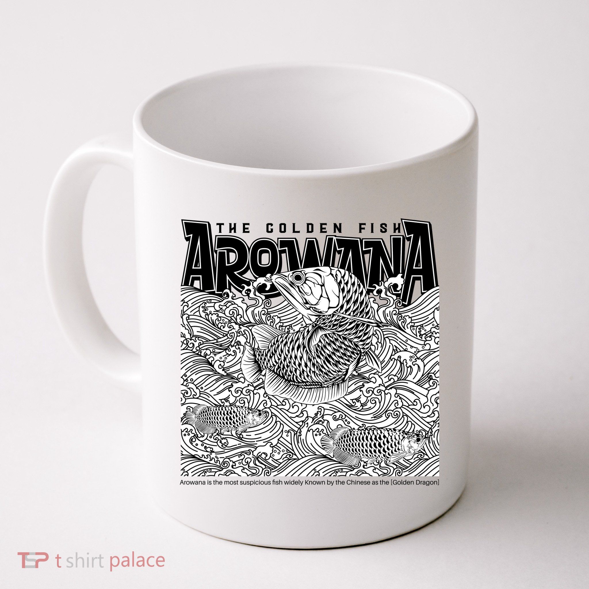 The Golden Fish Arowana Mug