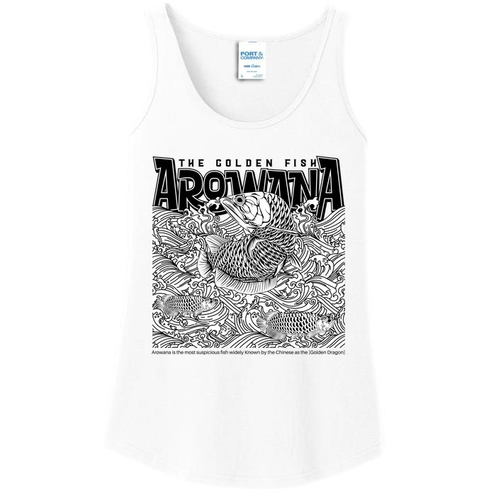 The Golden Fish Arowana Ladies Essential Tank