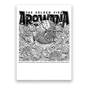 The Golden Fish Arowana Poster