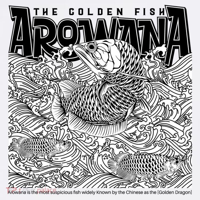 The Golden Fish Arowana Premium T-Shirt