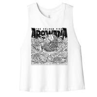 The Golden Fish Arowana Women's Racerback Cropped Tank