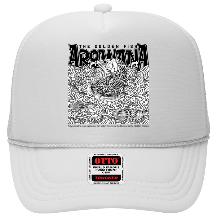 The Golden Fish Arowana Trucker Hat