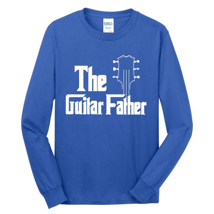 The Guitar Father Musician Pick Gift Tall Long Sleeve T-Shirt