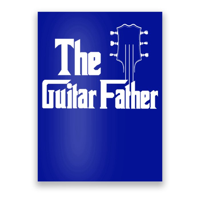 The Guitar Father Musician Pick Gift Poster