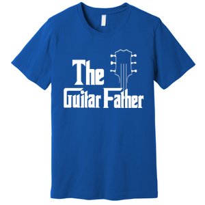 The Guitar Father Musician Pick Gift Premium T-Shirt